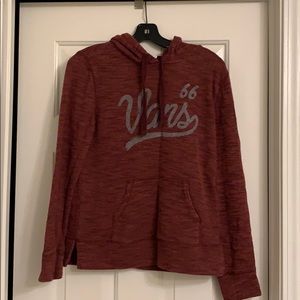 Women’s Maroon vans hoodie size small